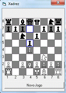 VB6 - Mais um jogo de xadrez simples