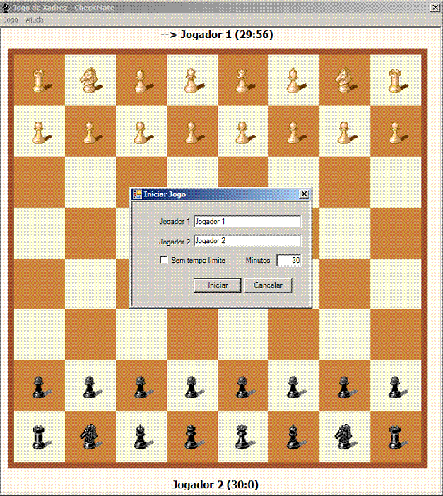 VB .NET - Jogo de Xadrez