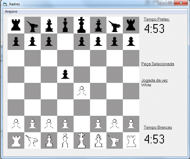 VB 6 - Jogo de Xadrez
