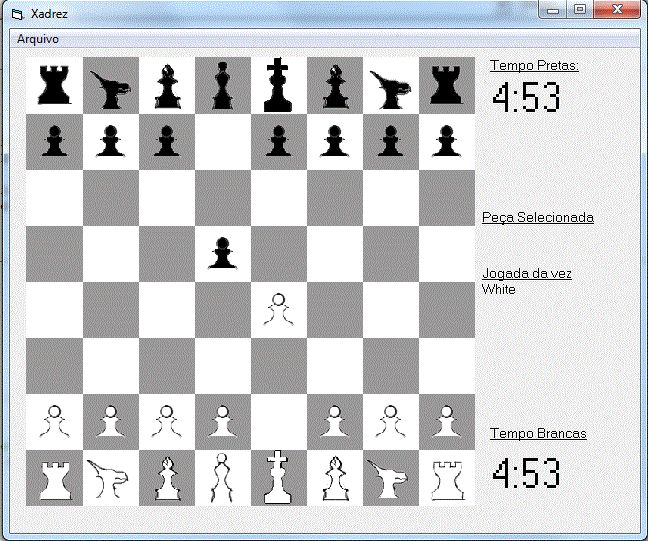 VB6 - Mais um jogo de xadrez simples