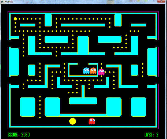 isual Basic 6 - Jogo Pac-Man (Come-Come)