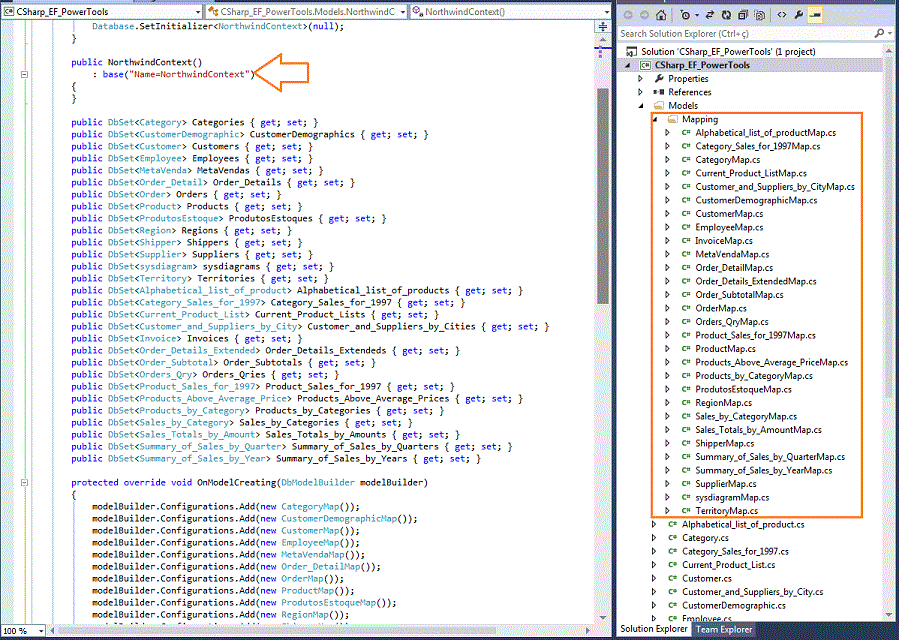 Entity Framework - Apresentando e usando o Entity Framework Power Tools