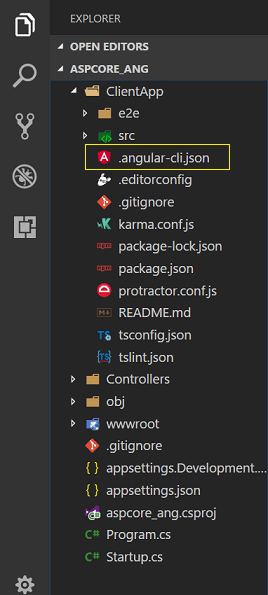 ASP .NET Core - Usando o novo template Angular na linha de comando