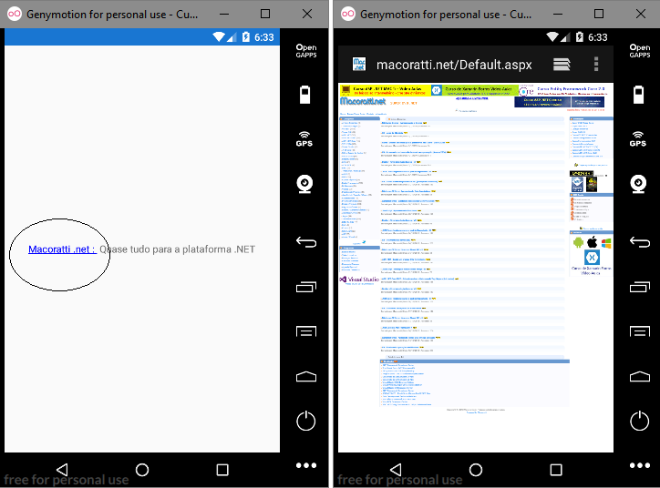 Xamarin Forms Definindo um link em um Label