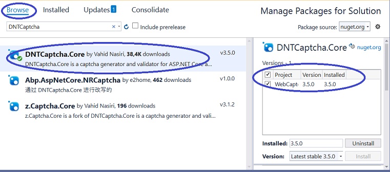 ASP.NET Core - Implementando Captcha