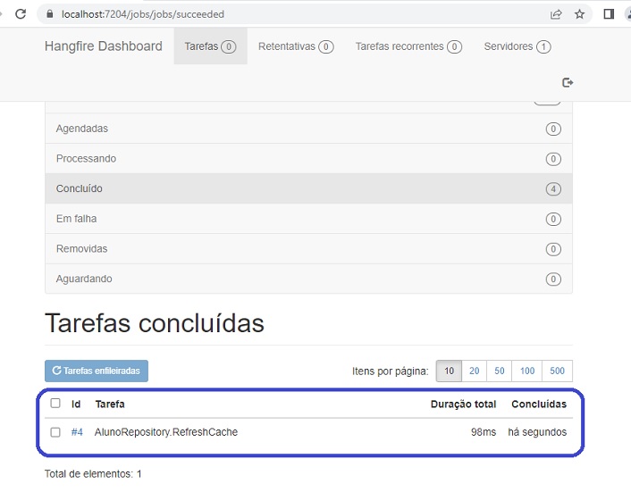 ASP.NET Core - Padrão Repositório com Cache e HangFire - III