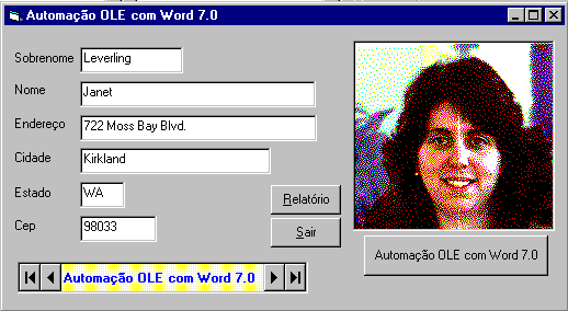 Automação OLE com Word 7.0