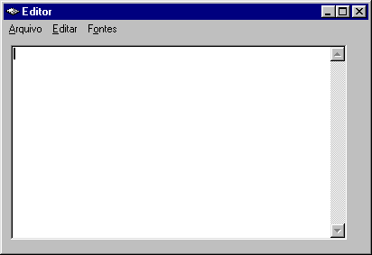 Figura 11 - Um Editor de Textos